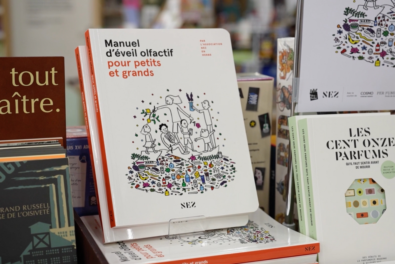 « Manuel d’éveil olfactif pour petits et grands » publié par Nez